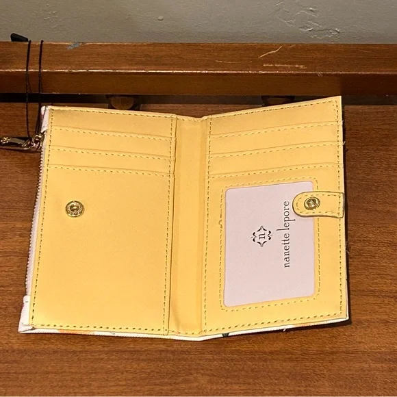 NANETTE LEPORE Juicy Fruits Slim Bifold Wallet With Snap Button Closure. - Picture 11 of 13